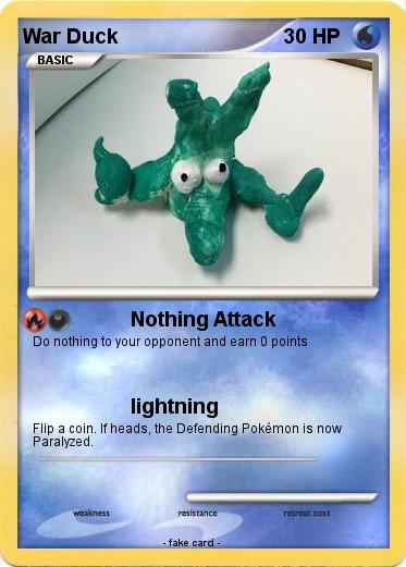 Pokemon War Duck