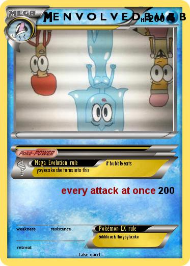Pokemon E N V O L V E D B U B B L E