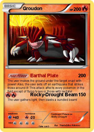 Pokemon Groudon