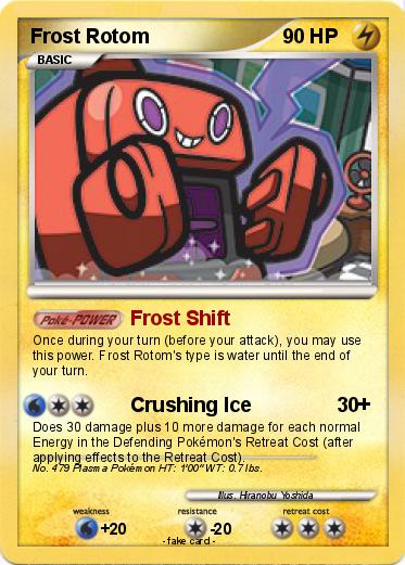 Pokemon Frost Rotom