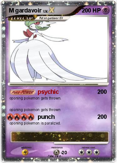 Pokemon M gardavoir