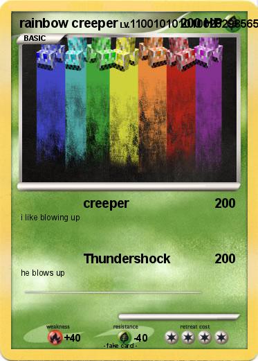 Pokemon rainbow creeper