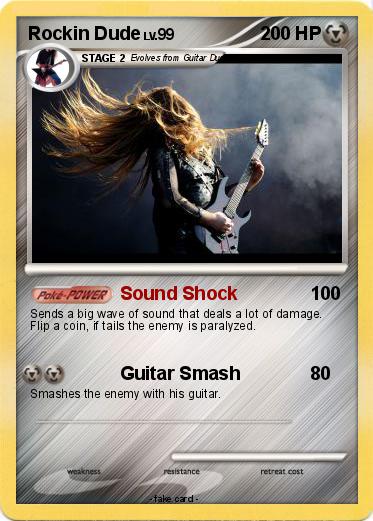 Pokemon Rockin Dude