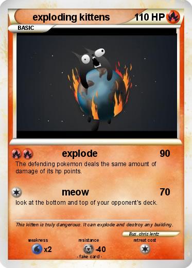 Pokemon exploding kittens