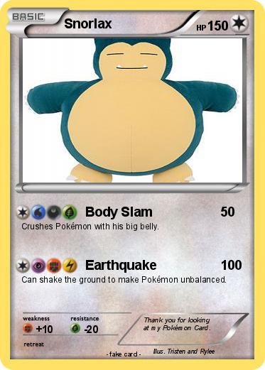 Pokemon Snorlax