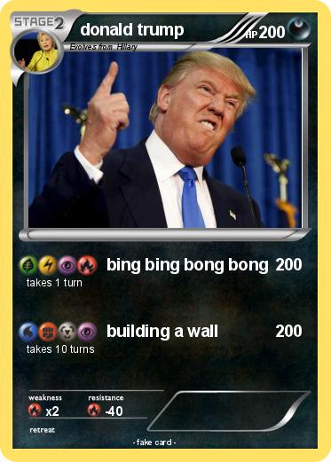 Pokemon donald trump