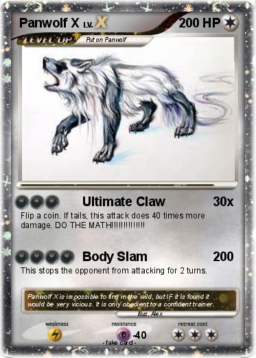 Pokemon Panwolf X