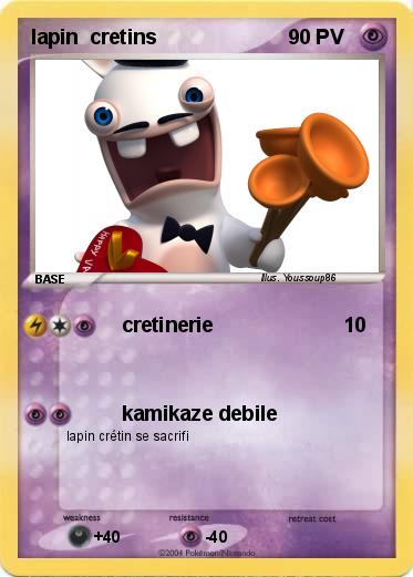 Pokemon lapin  cretins