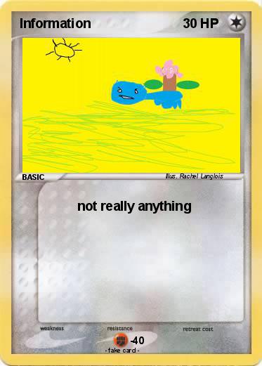 Pokemon Information
