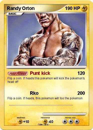Pokemon Randy Orton
