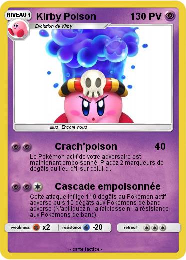 Pokemon Kirby Poison
