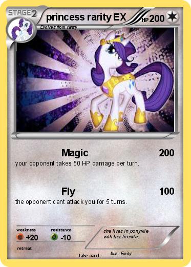 Pokemon princess rarity EX