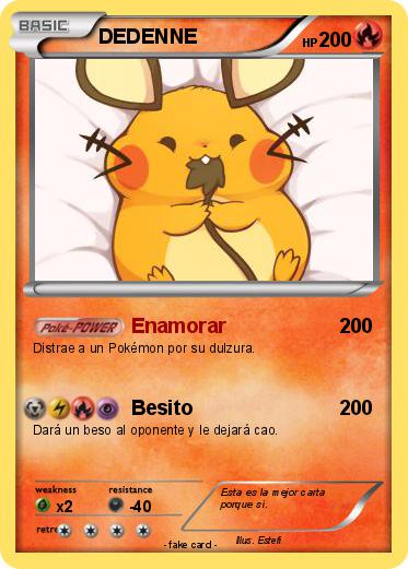 Pokemon DEDENNE