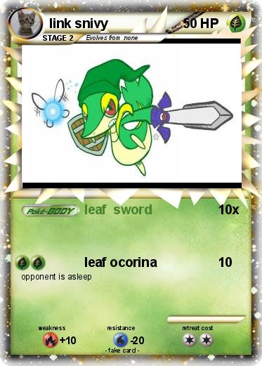 Pokemon link snivy