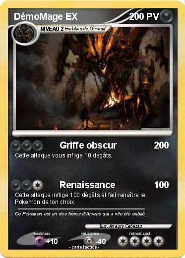 Pokemon DémoMage EX