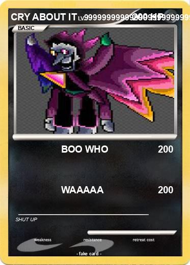 Pokemon CRY ABOUT IT