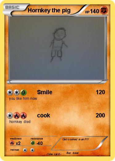 Pokemon Hornkey the pig