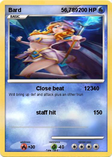 Pokemon Bard                          56,789