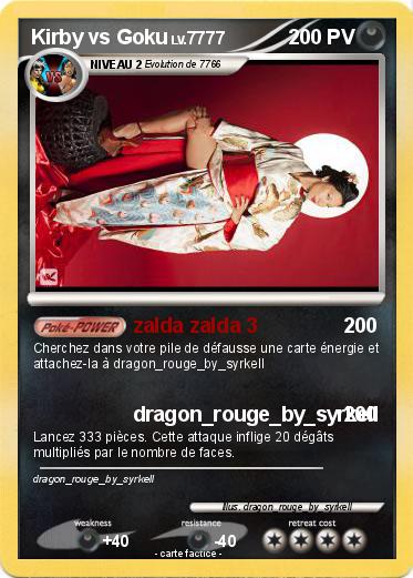 Pokemon Kirby vs Goku