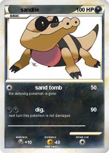 Pokemon sandile