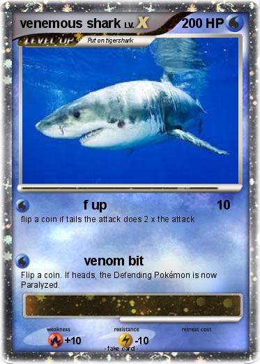 Pokemon venemous shark