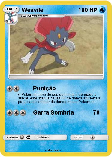 Pokemon Weavile