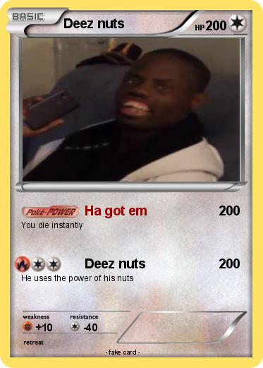 Pokemon Deez nuts