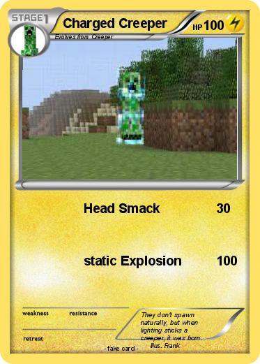 Pokemon Charged Creeper