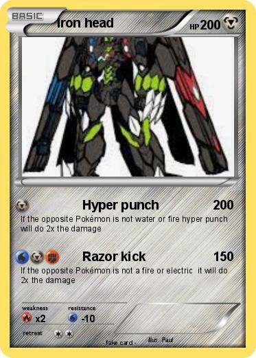 Pokemon Iron head