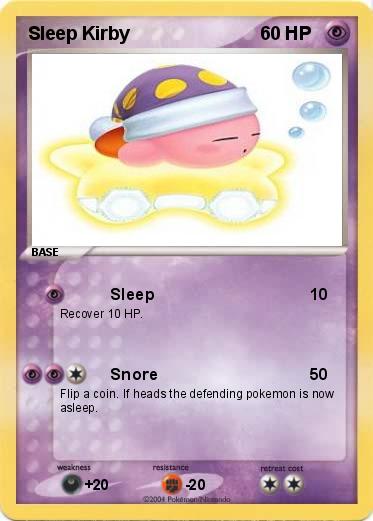 Pokemon Sleep Kirby