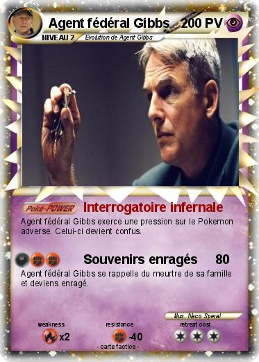 Pokemon Agent fédéral Gibbs