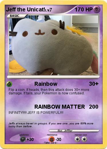 Pokemon Jeff the Unicat!