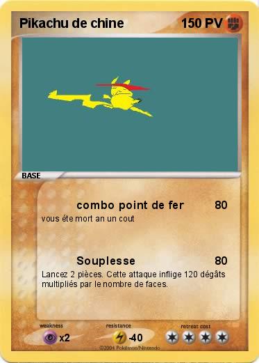 Pokemon Pikachu de chine
