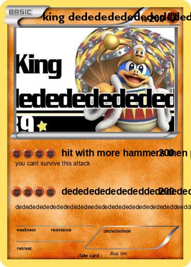 Pokemon king dedededededededededededededededededededededededede