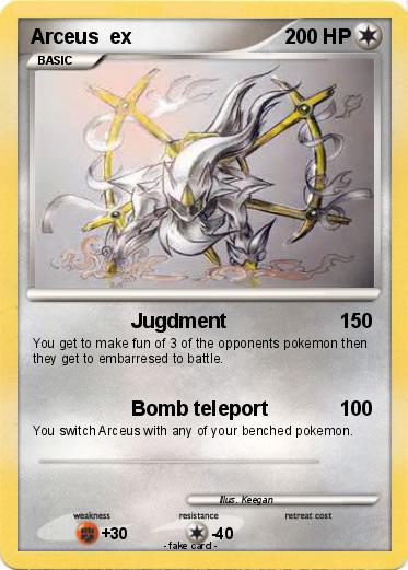 Pokemon Arceus  ex