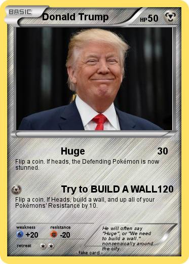 Pokemon Donald Trump