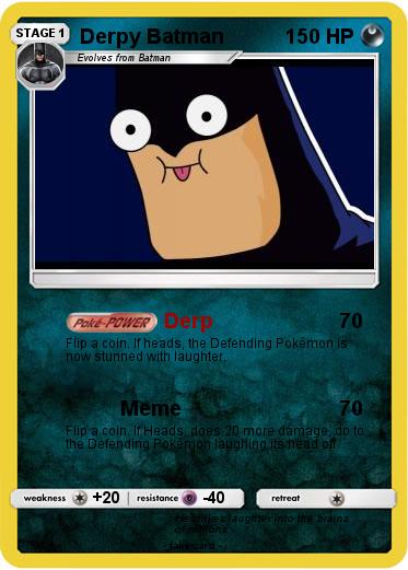 Pokemon Derpy Batman