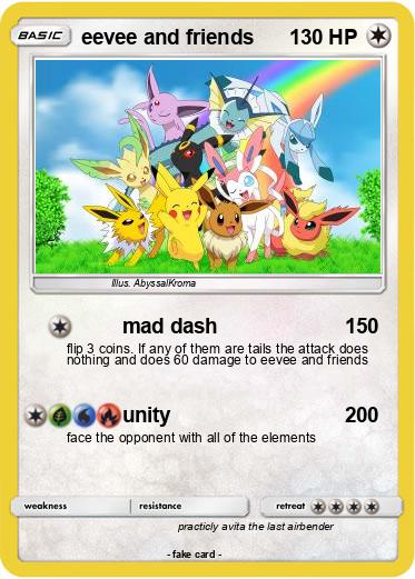 Pokemon eevee and friends