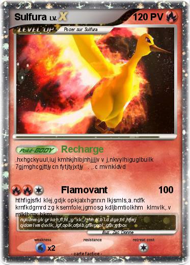 Pokemon Sulfura