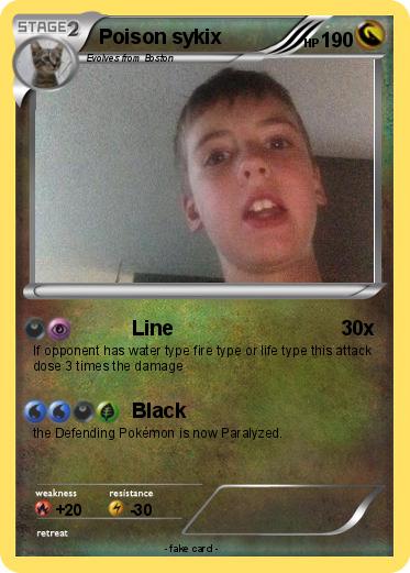 Pokemon Poison sykix