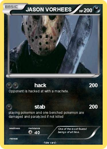 Pokemon JASON VORHEES