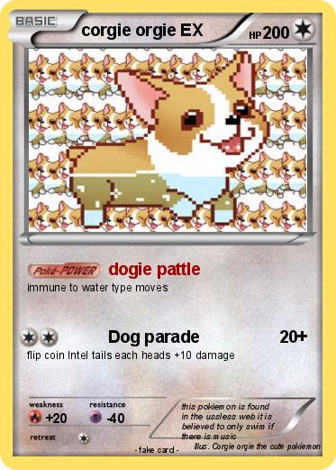 Pokemon corgie orgie EX