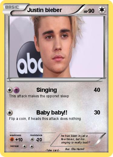 Pokemon Justin bieber