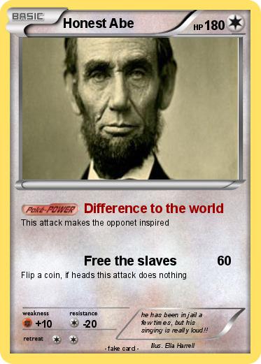 Pokemon Honest Abe
