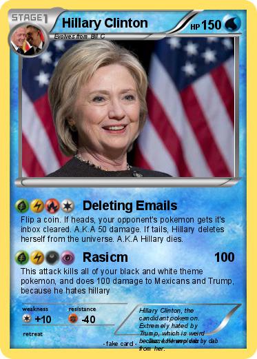 Pokemon Hillary Clinton