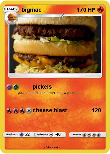 Pokemon bigmac