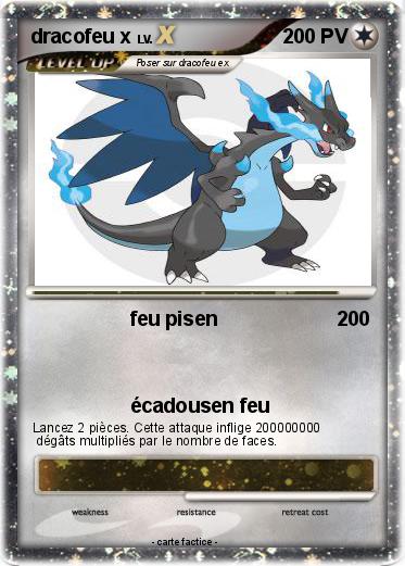 Pokemon dracofeu x
