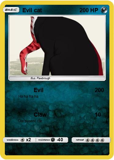Pokemon Evil cat