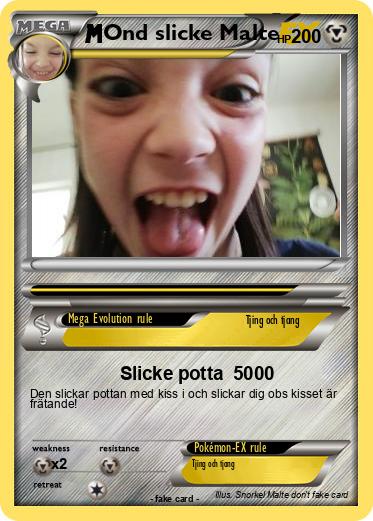 Pokemon Ond slicke Malte