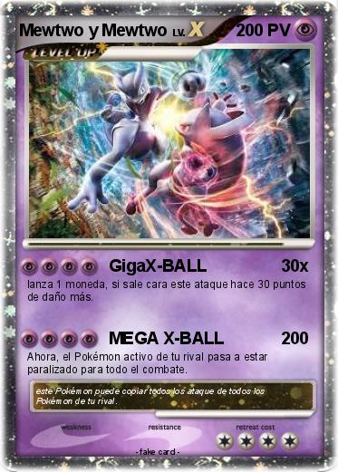 Pokemon Mewtwo y Mewtwo